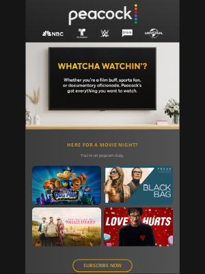 Peacock(Tuvalu) - Unlock your streaming potential 🍿🦚