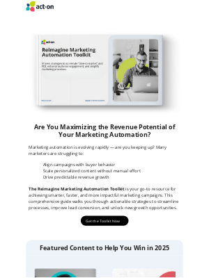 Act-On Software - March Newsletter: Unlock New Growth with Smarter Marketing Automation