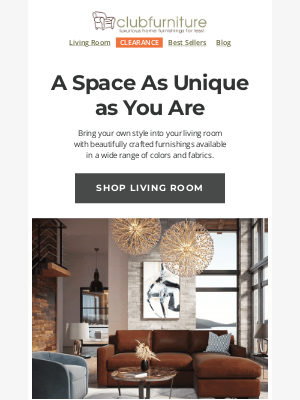 Club Furniture - Mix, match, and make it yours