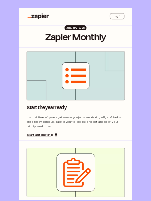Zapier - Jump-start your year with automation, 13 updates, and 12 new apps