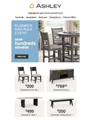 Ashley Furniture HomeStore - Exclusive Dining Deals🪑 Your Savings Await
