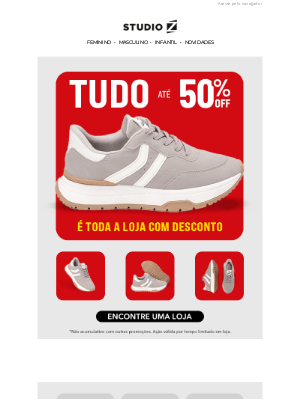 Studio Z (Brazil) - 🤑 ATÉ 50 OFF! Já aproveitou?