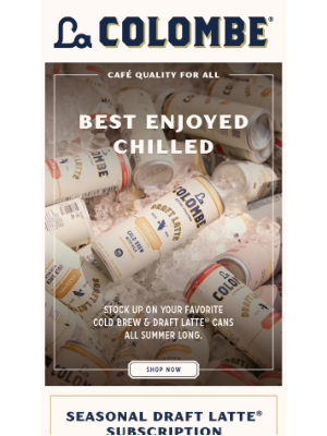 La Colombe Coffee Roasters - Stay Cool with Draft Lattes & Cold Brew