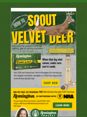 Remington - Get prepped for fall