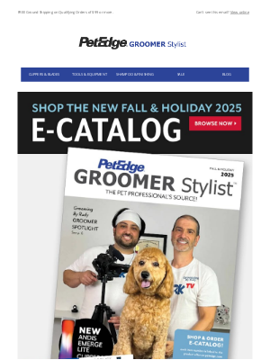 PetEdge - Our NEW e-catalog is here!