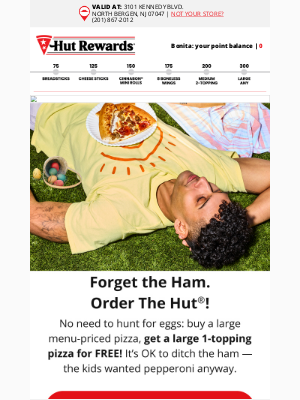 Pizza Hut - Free 🍕 > Egg Hunts 🥚