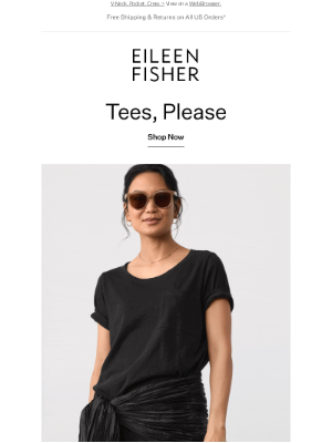 EILEEN FISHER - The Tees of Summer