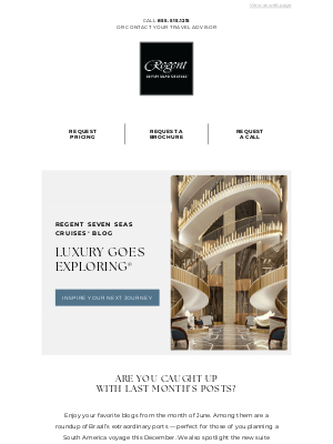 Oceania Cruises - Catch Up on June’s Must-Read Moments