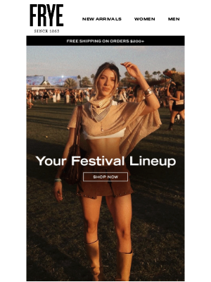 The Frye Company - Festival-Ready Boots are Here ✨