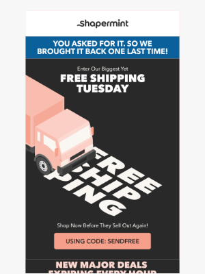 Shapermint - The 🆓 Shipping Event Is LIVE!