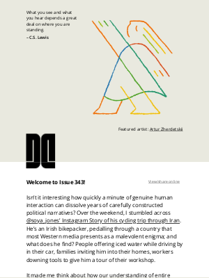Dense Discovery - 343 / The map is not the territory