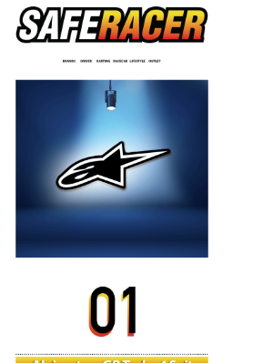 SafeRacer - Uncover Alpinestars Top Racing and Karting Gear
