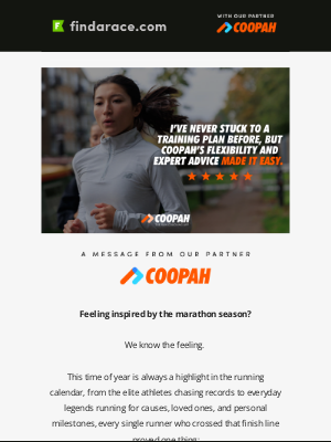 Find a Race - Run with Coopah