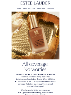 Estée Lauder - Your #1 Foundation for Summer ☀