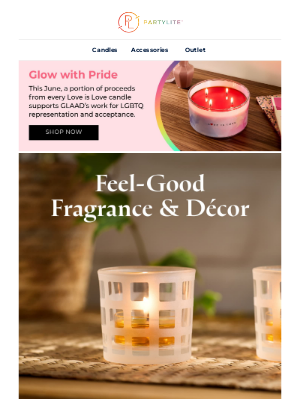 PartyLite - 🌎 Feel-Good Fragrances, now up to 30% off