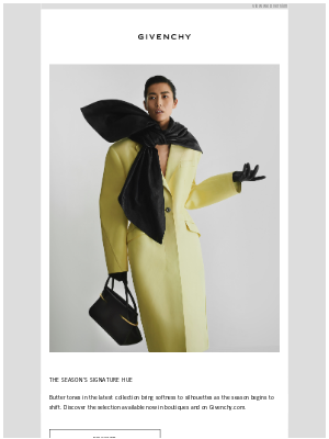 Givenchy - The Season’s Signature Hue