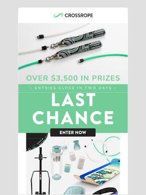 Crossrope - ⏳ LAST CHANCE | Over $3,500 in Prizes