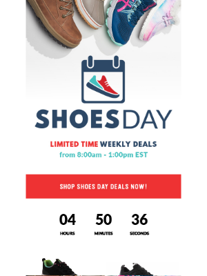 Shoe Sensation Inc - Shoesday Lightning Deals ⚡ Be the First to Shop These Styles!