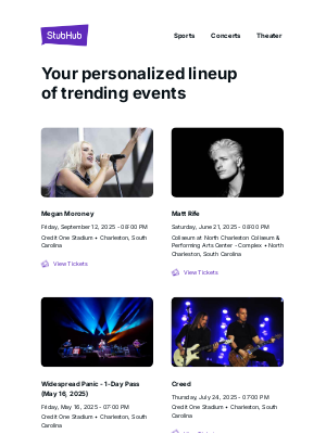 Teespring - Your event lineup: Megan Moroney