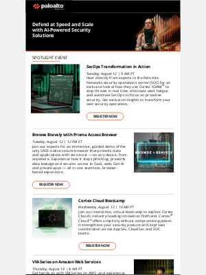Palo Alto Networks - Unlock smarter security: Solutions for a safer tomorrow.