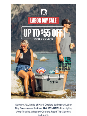 Get 10% OFF All Hard Coolers