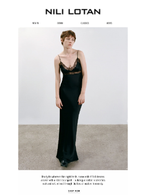 Nili Lotan New York - Fall Dresses for Evening Styling