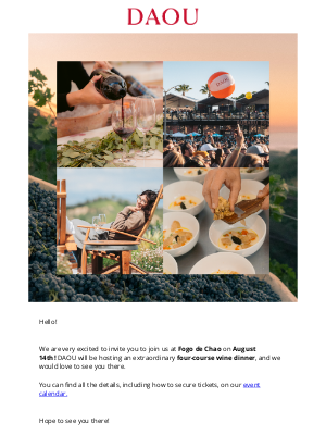 DAOU Vineyards - New DAOU Event Near You!