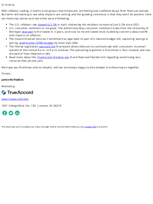 TrueAccord - Slowing inflation, but more consumers are dubious