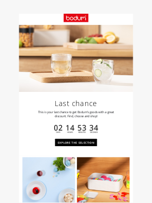 Bodum - Seize the Moment Before It's Gone!