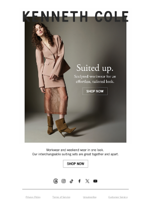 Kenneth Cole - Tailored to stand out