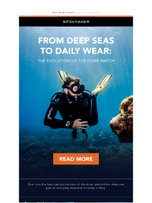 Spinnaker Watches - The Dive Watch’s Journey Through Time 🤿