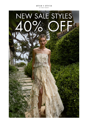 alice + olivia - WE ♥️ NEW MARKDOWNS
