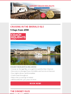 Glenton Holidays - Summer Escapes with GLENTON 🚍😍