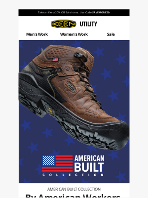 KEEN - American Built Work Boots