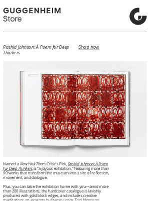 Guggenheim Museum - Dive into the latest publication: Rashid Johnson: A Poem for Deep Thinkers
