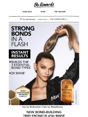 Bumble & Bumble - It’s here: TripleBond Flash Rinse 💛