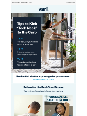 VARIDESK - Flex, Stretch, Follow