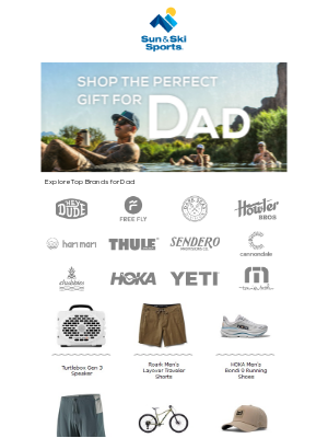 Sun & Ski - REMINDER - Father's Day is THIS Weekend. Shop Today, Gift On Time!