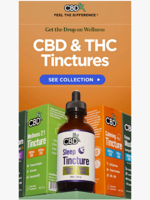 CBDfx - Explore our fan-fave CBD & THC Tinctures!💧