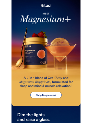 Ritual - ICYMI: Meet Magnesium+