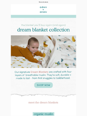 Cozy Starts Here: Meet The Dream Blankets ☁️