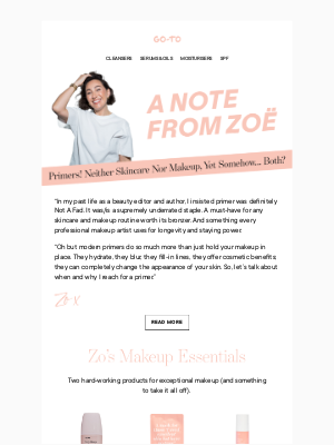 “Primers Aren’t A Fad”—Zoë Foster Blake