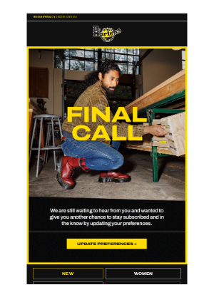 Dr. Martens - It's the last call