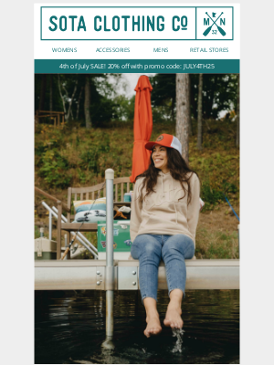 Sota Clothing - 🏷️ Last Chance! Sale Ends Tonight!