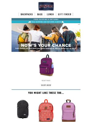 JanSport - Get these before they get away!