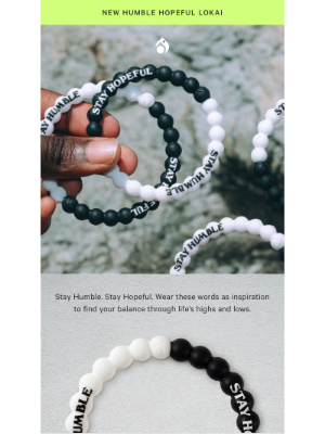 Lokai - NEW ⚪️⚫️ Humble Hopeful Lokai