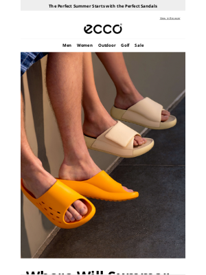 ECCO Shoes - Summer Starts With These Styles