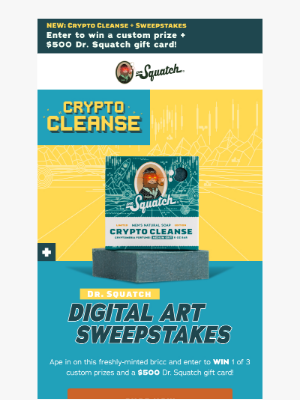 Dr. Squatch - NEW: Crypto Cleanse