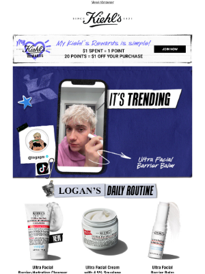 Kiehl's (Canada) - Fuel your face: the ultimate routine for men