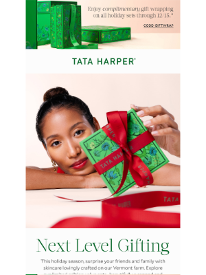 Tata Harper Skincare - Next Level Gifting 🎁